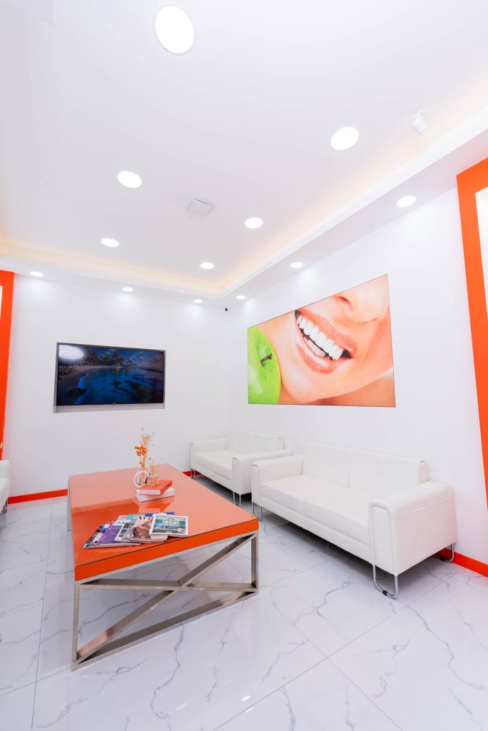 Patient lounge at AvrupaDent